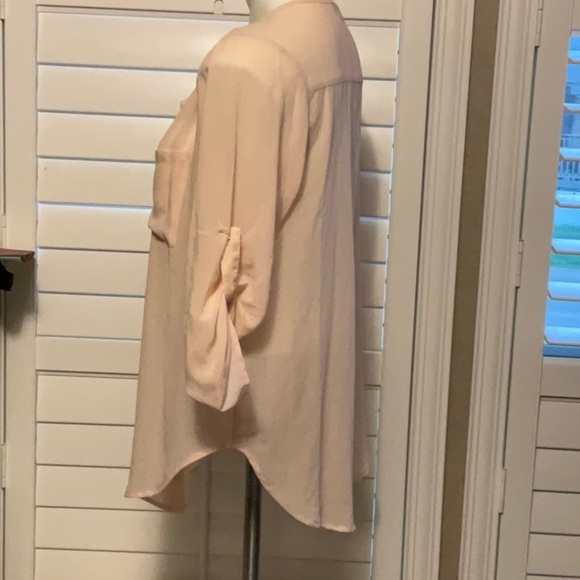 Papermoon Sheer Blouse - Soft Pink - Picture 4 of 7